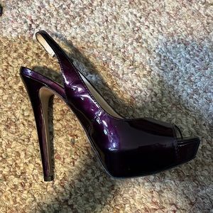 Nine West Plum Pumps